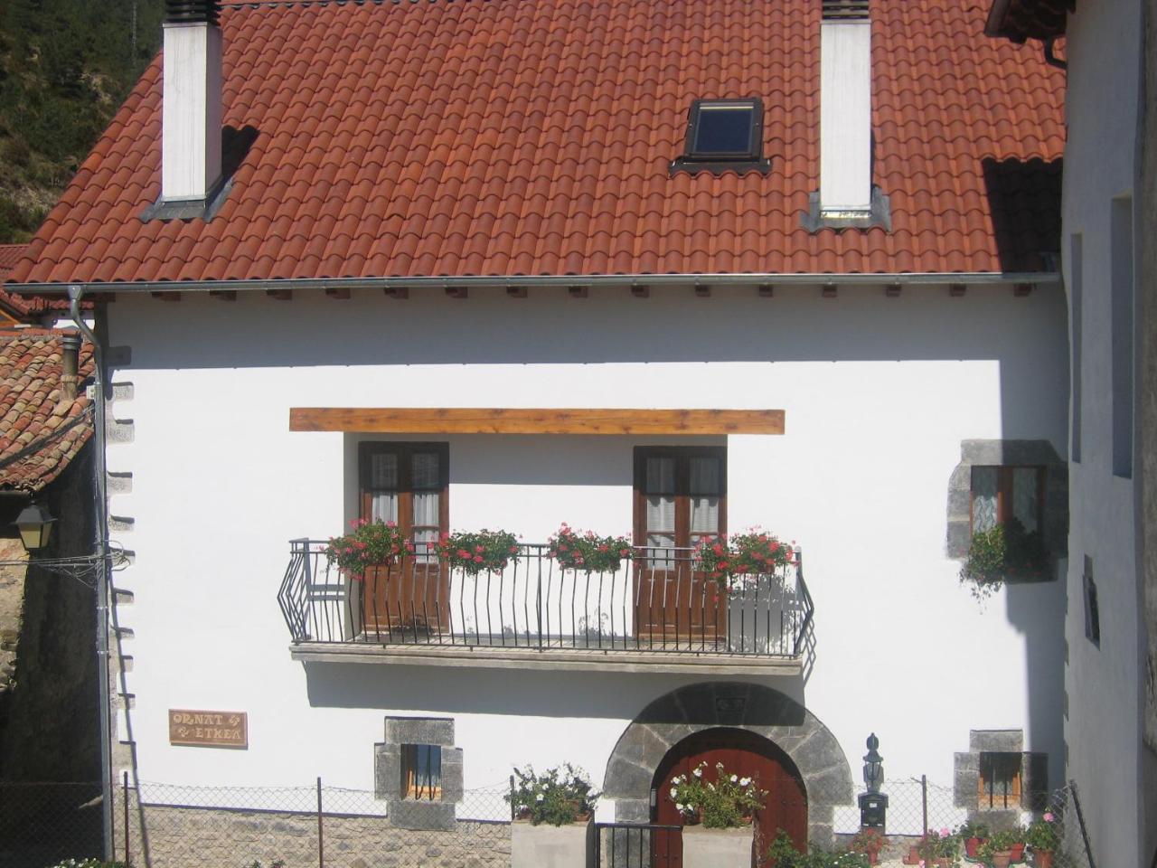 Casa Rural Ornat Etxea Vidangoz Esterno foto